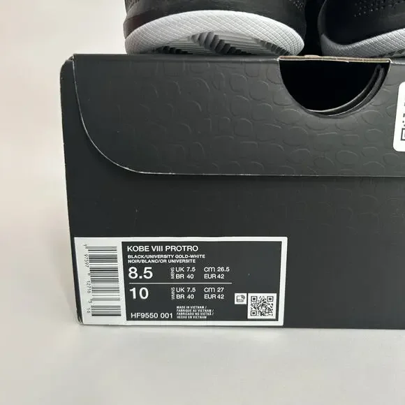 Nike Kobe 8 Protro “Lakers Away” HF9550-001